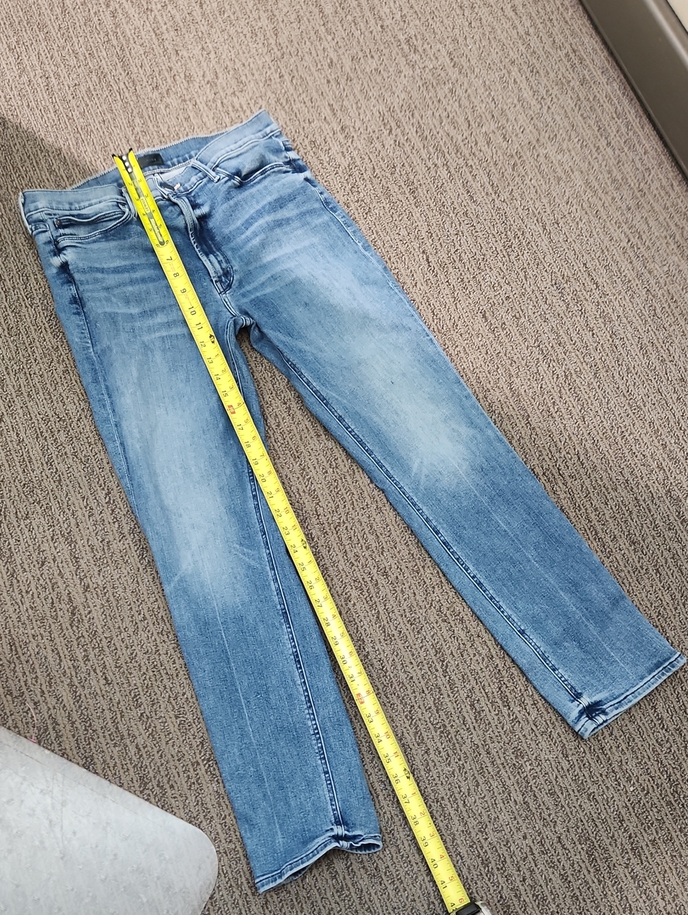 Mother The Midrise Dazzler Ankle Jeans in We The Animals Size 31 - Picture 9 of 16